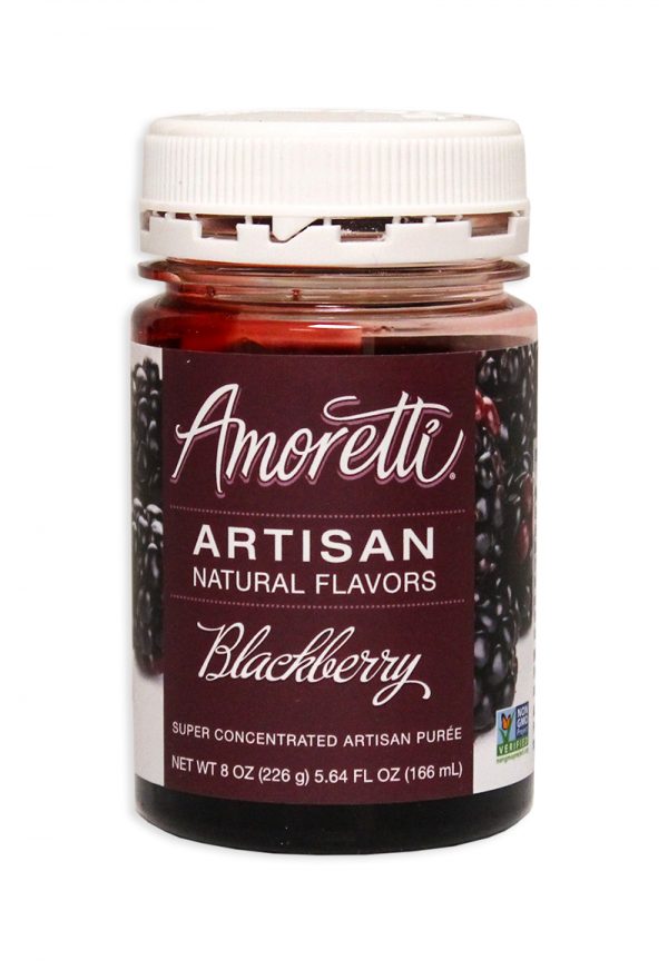 Amoretti Blackberry Fruit Puree, 8oz.-0