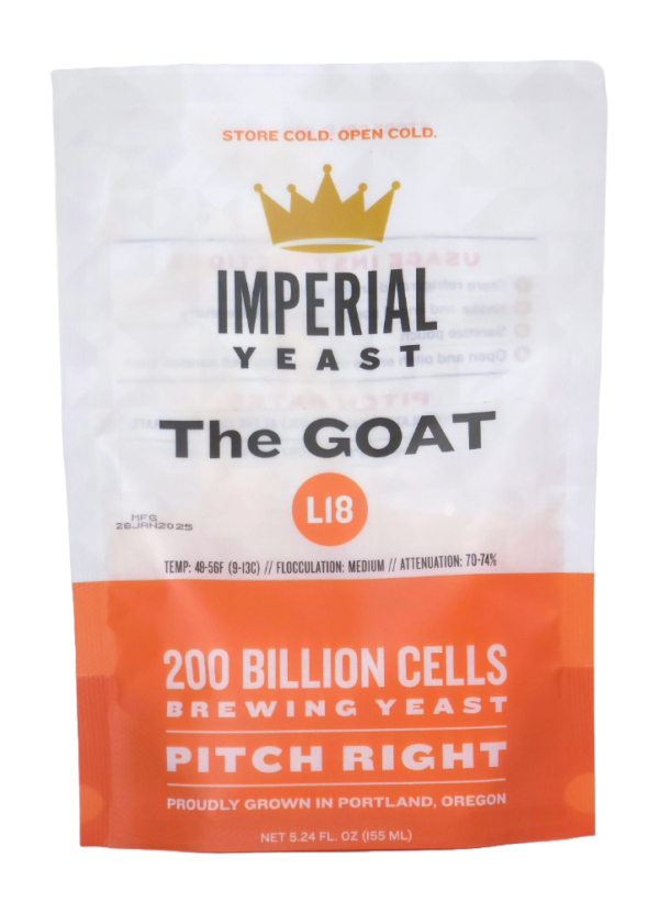 Imperial Beer Yeast L18 The GOAT